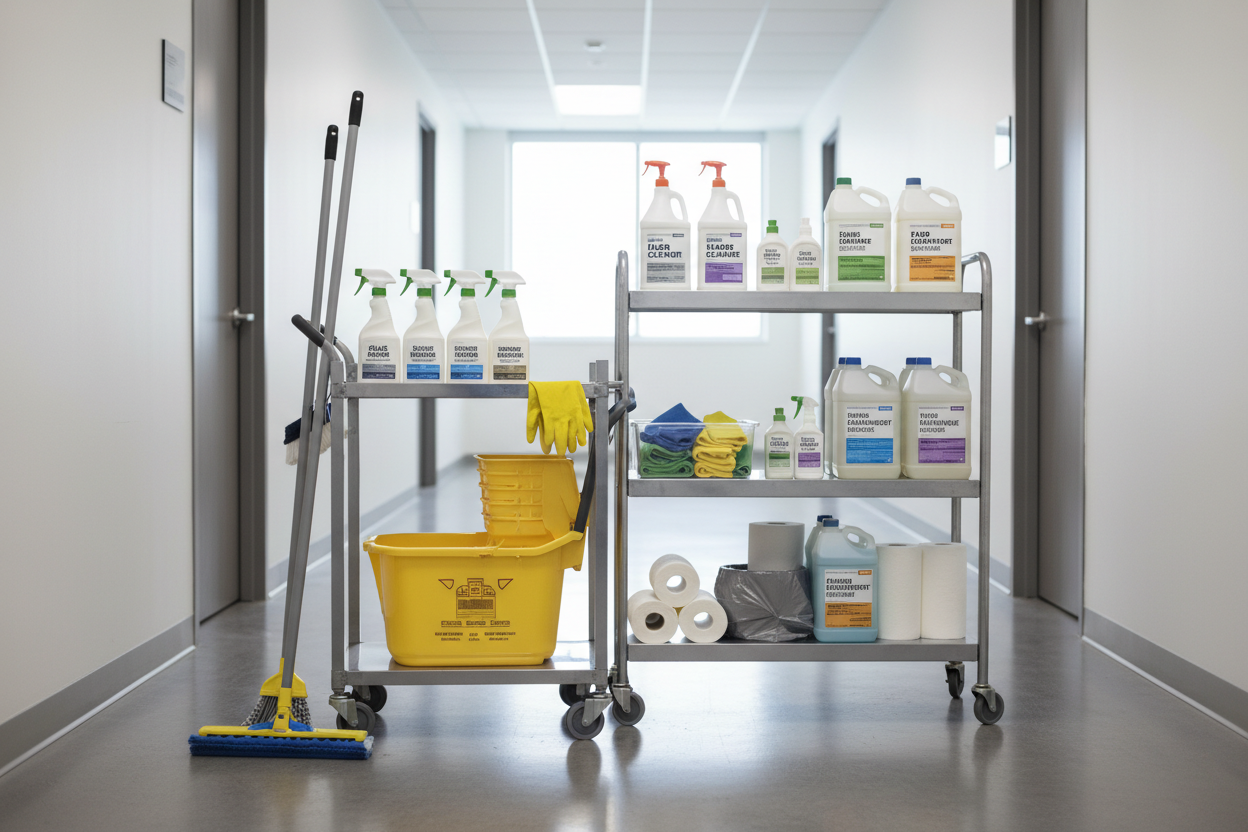 How to Choose Commercial Cleaning Supplies: A Complete Buying Guide for Businesses