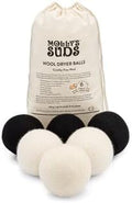 Molly's Suds Wool Dryer Balls | Natural Fabric Softener, Hypoallergenic by MollysSuds