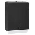Paper Towel Dispenser Wall Mount, Matte Black Stainless Steel Commercial Paper by Stardrix