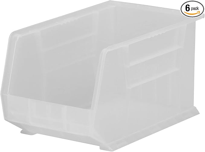 Akro-Mils 30260 AkroBins Plastic Storage Bins, Space-Saving Stackable Bins by Akro-Mils