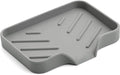 Sponge Holder with Drain Spout, Silicone Sponge Tray by Metopets