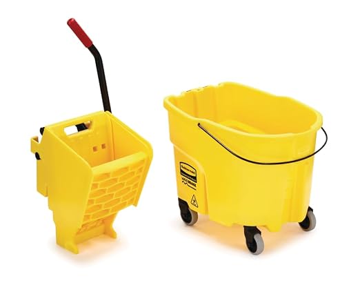 Rubbermaid Commercial Products WaveBrake 35 Qt. Side-Press Mop Bucket and - Image 6