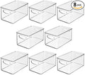 mDesign Plastic Deep Storage Bin Box Container by mDesign