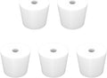 Labasics 5-Pack 7# Single-Hole Silicone Stoppers, Durable and Reusable Silicone by Labasics