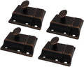 QCAA Oval Turn Cabinet Latch, for Cupboard & Other Furniture, Antique Copper by QCAAHardware