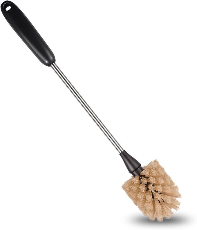 Bottle Brush, 15-inch Stainless Steel Long Handle Cleaning Brush, Kitchen by AIOUIERSCN