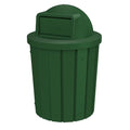 42 Gallon Slatted Circle 100% Recycled Plastic Commercial Outdoor and Indoor by SturdyEssentials