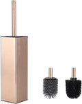 BGL Standing Toilet Brush and Holder Rose Gold Aluminium Toilet Bowl Cleaner by BGL