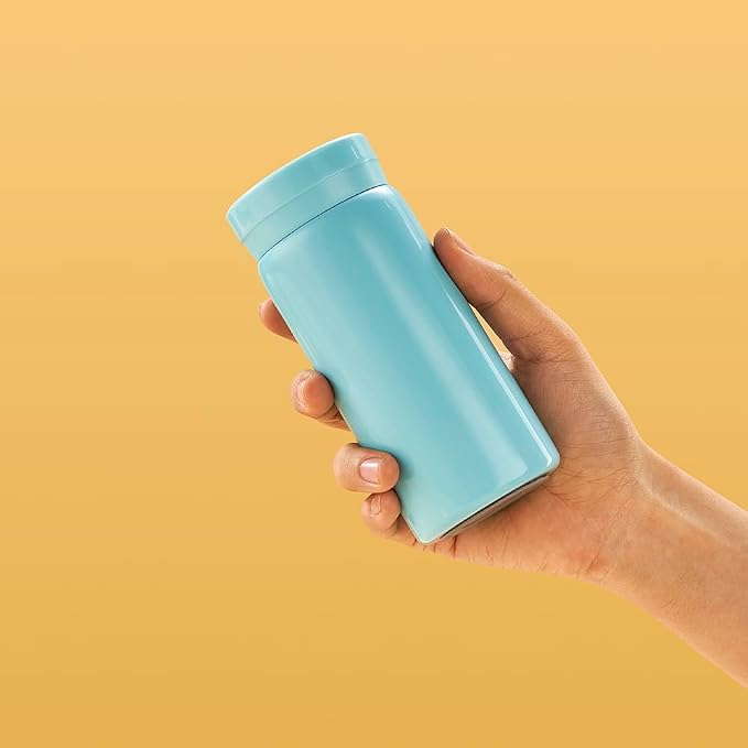 Mini Thermos Cute Water Bottle - 7 oz Tiny Insulated Vacuum 18/10 Stainless - Image 4