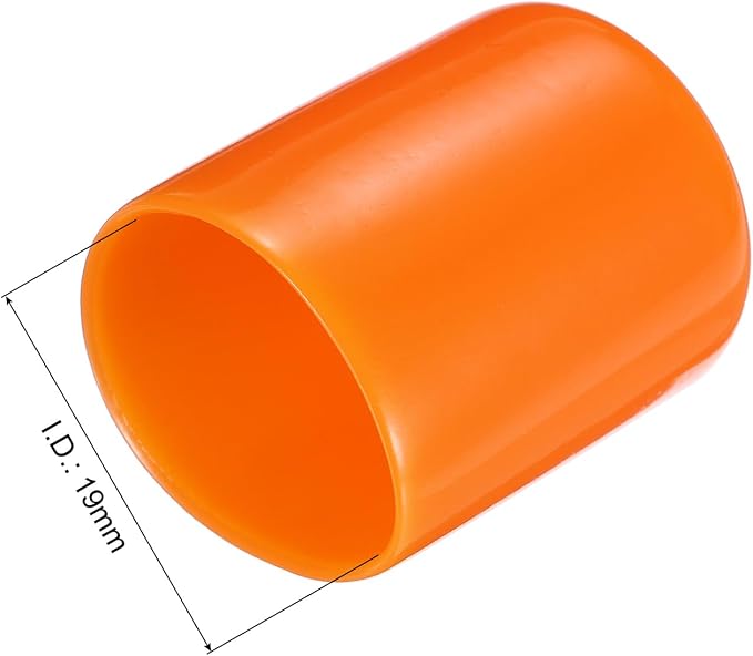 uxcell 20pcs Rubber End Caps 19mm ID Vinyl PVC Round Tube Bolt Cap Cover Screw - Image 3