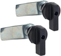 WJSKDQ 2PCS Thumb Operated Offset Thumb Cam Lock Black Cam Lock by TOOLS