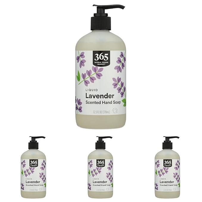 365 by Whole Foods Market, Hand Soap Liquid Lavender, 12.5 Fl Oz by WholeFoodsMarket