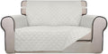 PureFit Reversible Quilted Sofa Cover, Water Resistant Slipcover Furniture by PureFit