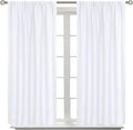 BGment White Curtains 54 Inches Length by BGment