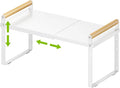 DOLALIKE Expandable kitchen Countertop Organizer, Stackable Cabinet Shelf by DOLALIKE