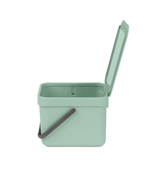 Brabantia Sort & Go Food Trash Can Small Countertop Kitchen Compost Caddy - Image 4