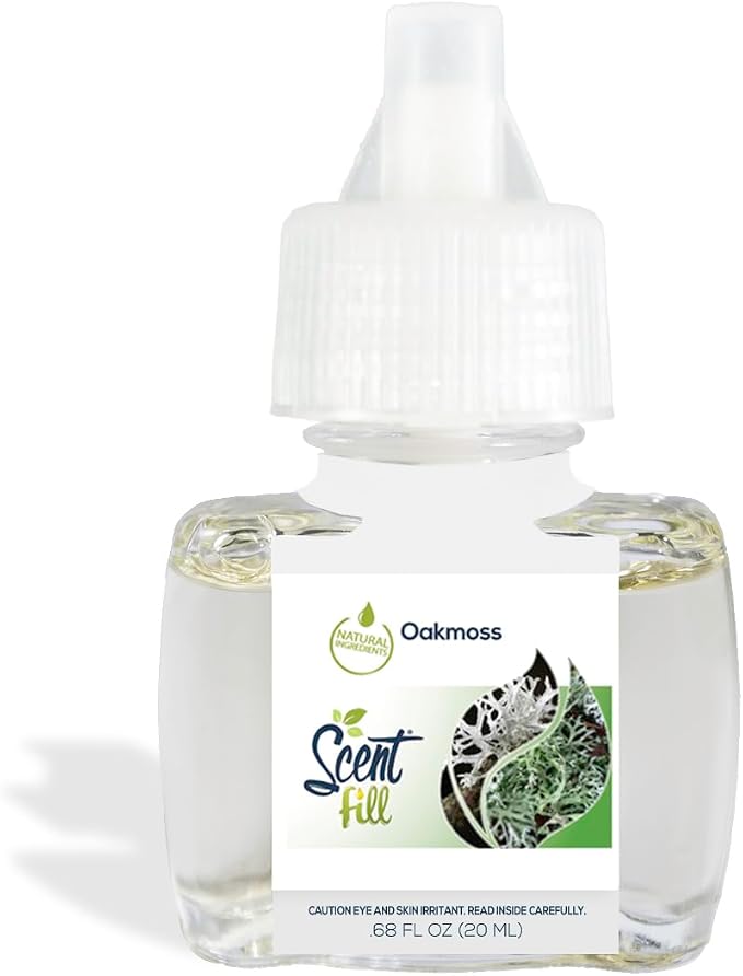Scent Fill Oakmoss Plug in Air Freshener, 4 Scented Oil Refills - Image 3