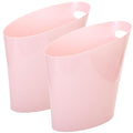 Youngever 2 Gallon Slim Trash Can, Plastic Garbage Container Bin, Small Trash by Youngever