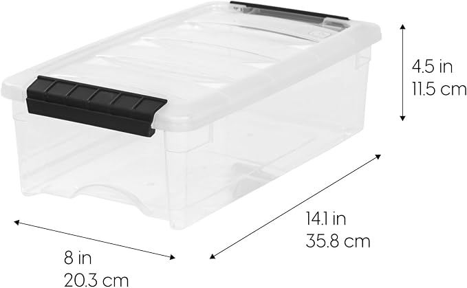 IRIS USA 6-Pack Storage Bins - Image 2