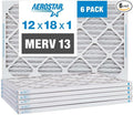 Aerostar 12x18x1 MERV 13-6 Count by AirFiltersDelivered
