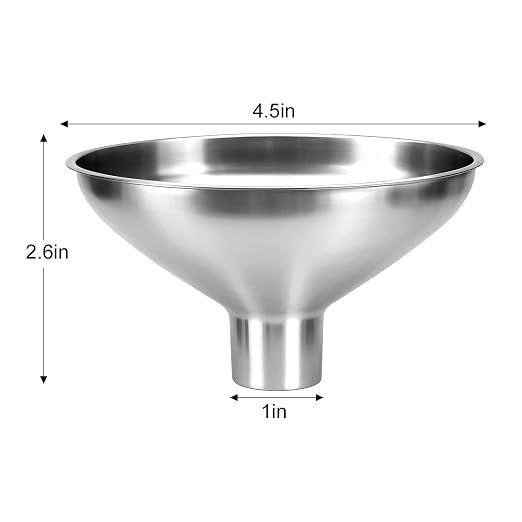 Kitchen Funnel, Stainless Steel funnels - Image 3
