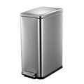 13.2 Gallon / 50L Kitchen Trash Can, Slim Stainless Steel Garbage Can by Unknown
