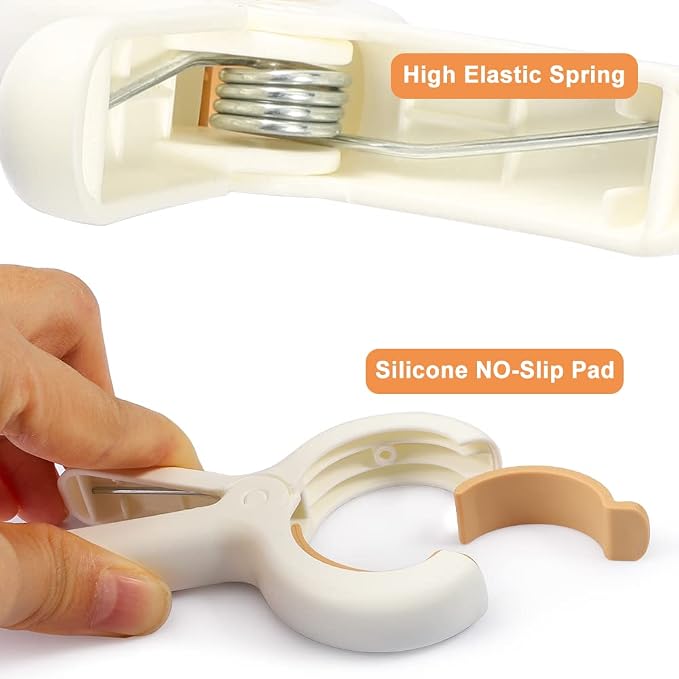 18 PCS Beach Towel Clip, Cloth Pins, Quilt Drying Clip, Plastic Clothespins - Image 6