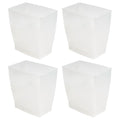 iDesign Small Rectangular Bathroom Trash Cans by iDesign
