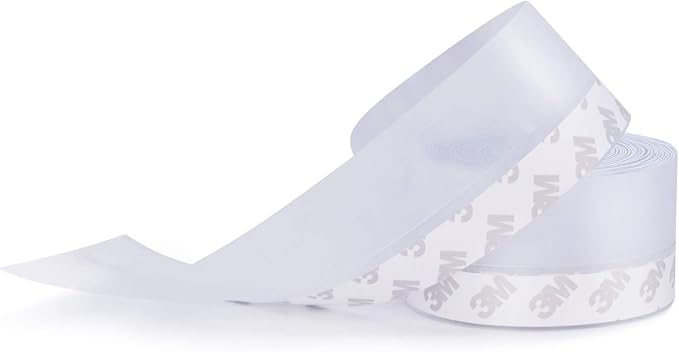 TAROSE Weather Stripping, 33 Feet, Transparent, Door Seal, Window Seal by TAROSE