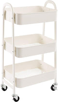 AGTEK Makeup Cart, Movable Rolling Organizer Cart by AGTEK