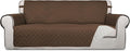 PureFit Reversible Quilted Sofa Cover, Water Resistant Slipcover Furniture by PureFit