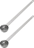2PCS 1 Tablespoon Coffee Scoop, One tbsp Stainless Steel Scooper by LEIFENY