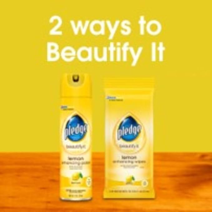 Pledge Multisurface Furniture Polish Spray, Works on Wood, and Leather - Image 6