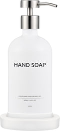 Glass Soap Dispenser Set by Janxin, Bathroom Soap Dispenser Set by Janxinmakeyouloveyourhome
