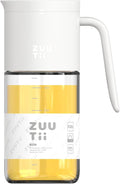 Zuutii Olive Oil Dispenser Bottle 18.6oz – Auto Flip Glass Vinegar Bottle by Zuutii