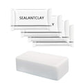 Pack of 4 White Seal Putty Waterproof Duct Seal Repair Sealing Clay, Quick by ZXFUTURE