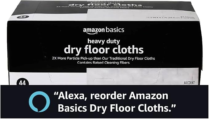 Amazon Basics Heavy Duty Dry Sweeping Cloths to Clean Dust, Pet Hair, Fits - Image 6