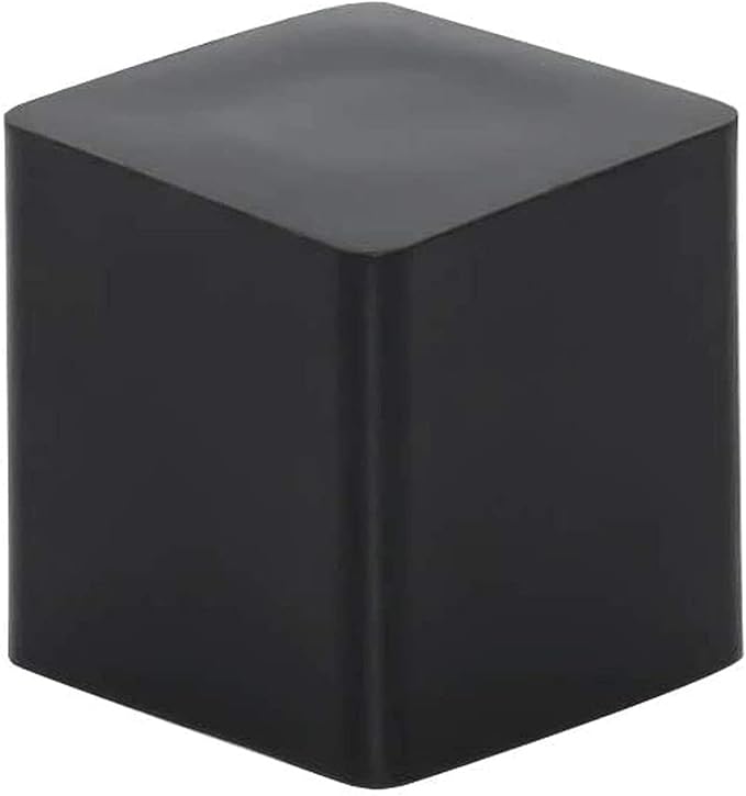 16 Pcs Black Square Anti-Slip Rubber Leg Tips Chair Leg Caps Furniture Floor - Image 4
