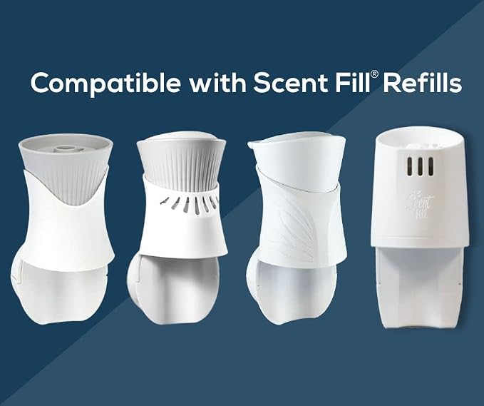 Scent Fill Vanilla Patchouli Plug in Air Freshener, 4 Scented Oil Refills - Image 4