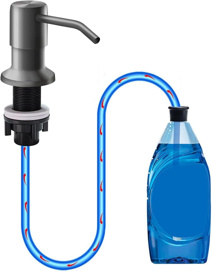 Soap Dispenser for Kitchen Sink, in Sink Soap Dispenser Pump, Say Goodbye to by izolor
