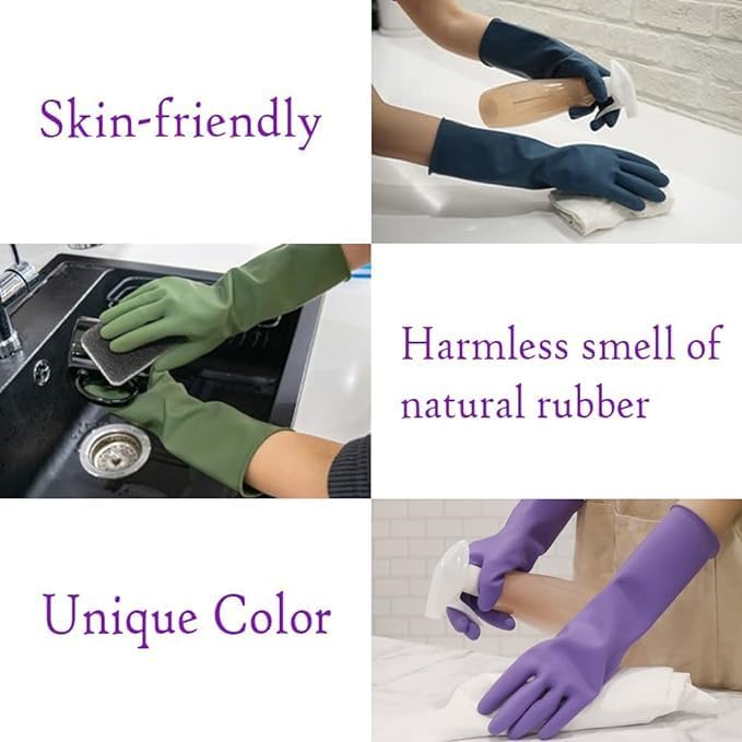 HOMSSEM Dishwashing Gloves - Image 2