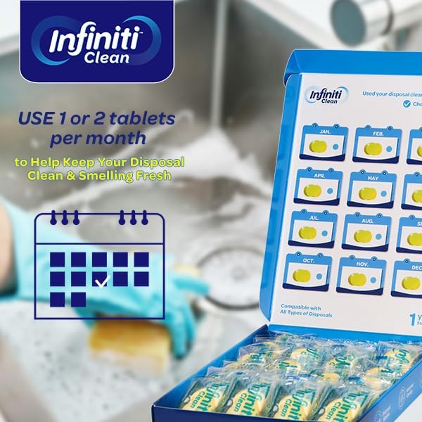 Garbage Disposal Cleaner and Deodorizer Tablets - Image 7
