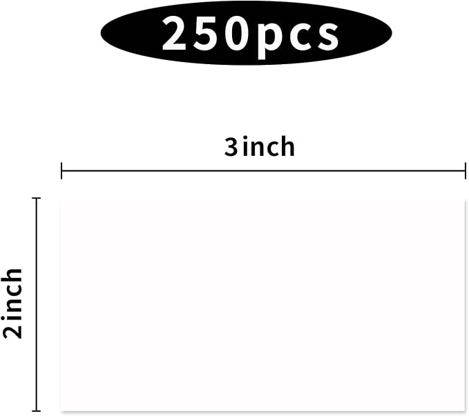 STARLIBOO Colored Labels Stickers 3 x 2 Inch, Removable Rectangle Moving Labels - Image 2