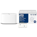 Tork Xpress Paper Towel Dispenser and Tork Extra Soft Multifold Hand Towels by Tork