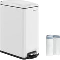 SONGMICS Slim Trash Can, 13-Gallon Garbage Can by SONGMICSbySONGMICSHOME