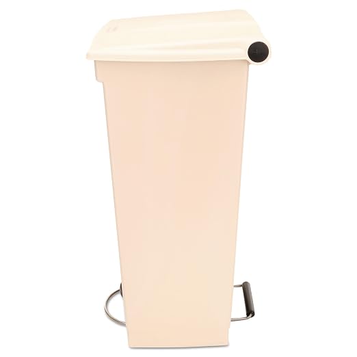 Rubbermaid Commercial Products Legacy Step-On Plastic Trash Can/Container - Image 2
