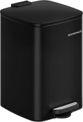 SONGMICS Kitchen Trash Can, 5.2-Gallon Trash Bin, Stainless Steel Garbage Can by SONGMICSbySONGMICSHOME