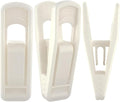 Hanger Clips Perfect for Velvet Hangers, Strong Plastic Clips Pant Skirt Hanger by TOFIIGREM
