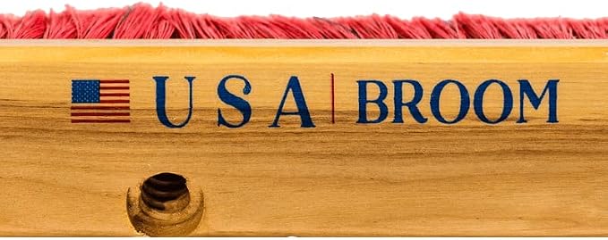 USA Broom 24" Soft Sweep Indoor Push Broom - Image 5