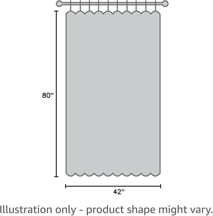 PONY DANCE Pure White Curtain 80 inches Long - Image 9